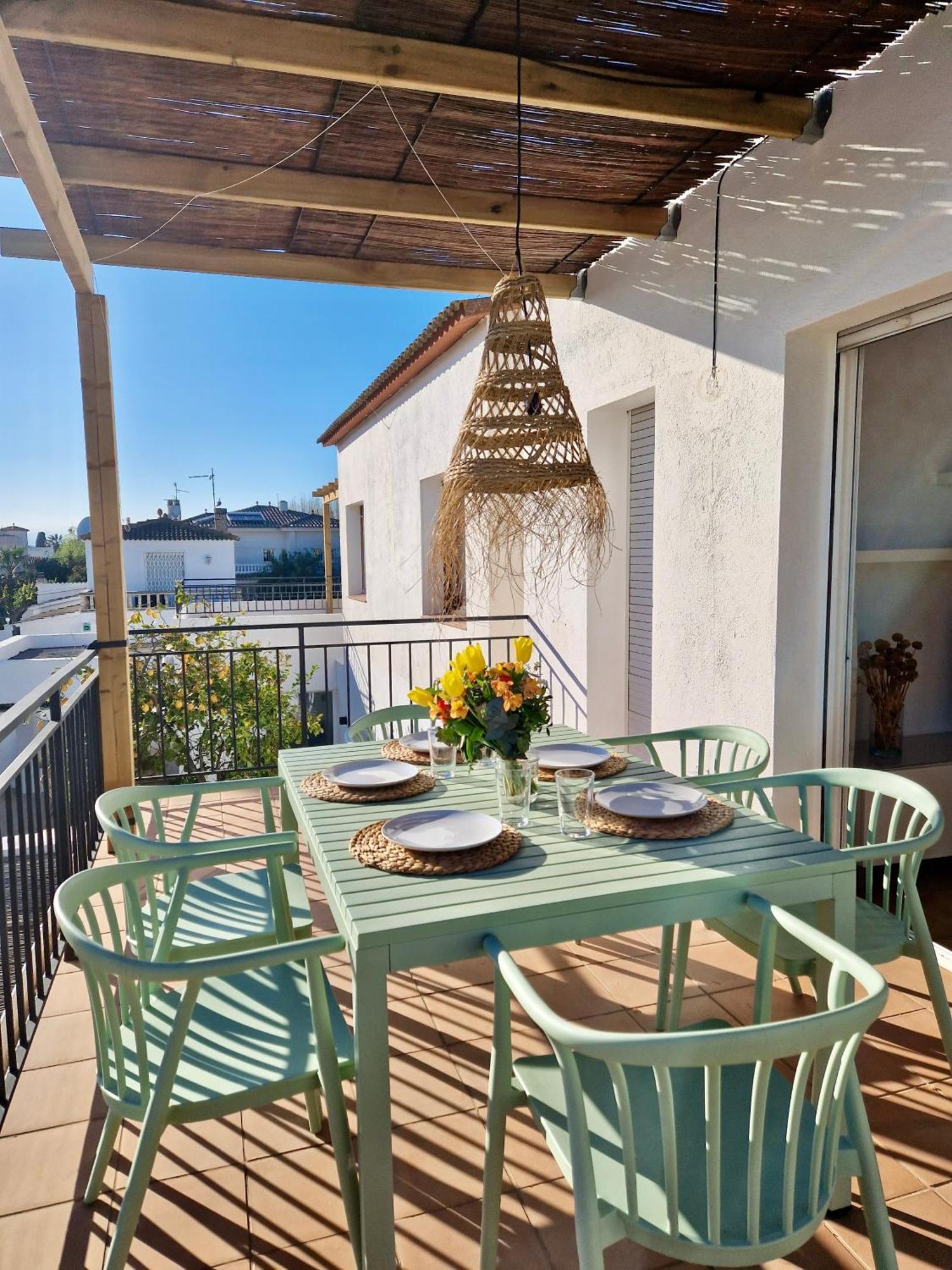 Gorgot P1 I Apartamento Con Terraza Y Piscina Comunitaria Cerca De La Playa Empuriabrava Bagian luar foto